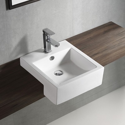 Semi-Recessed Basins